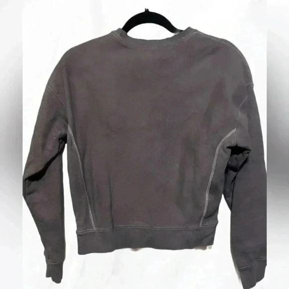 Champion reverse weave crewneck athletic casual grey long sleeve casual hoodie S - Picture 4 of 4